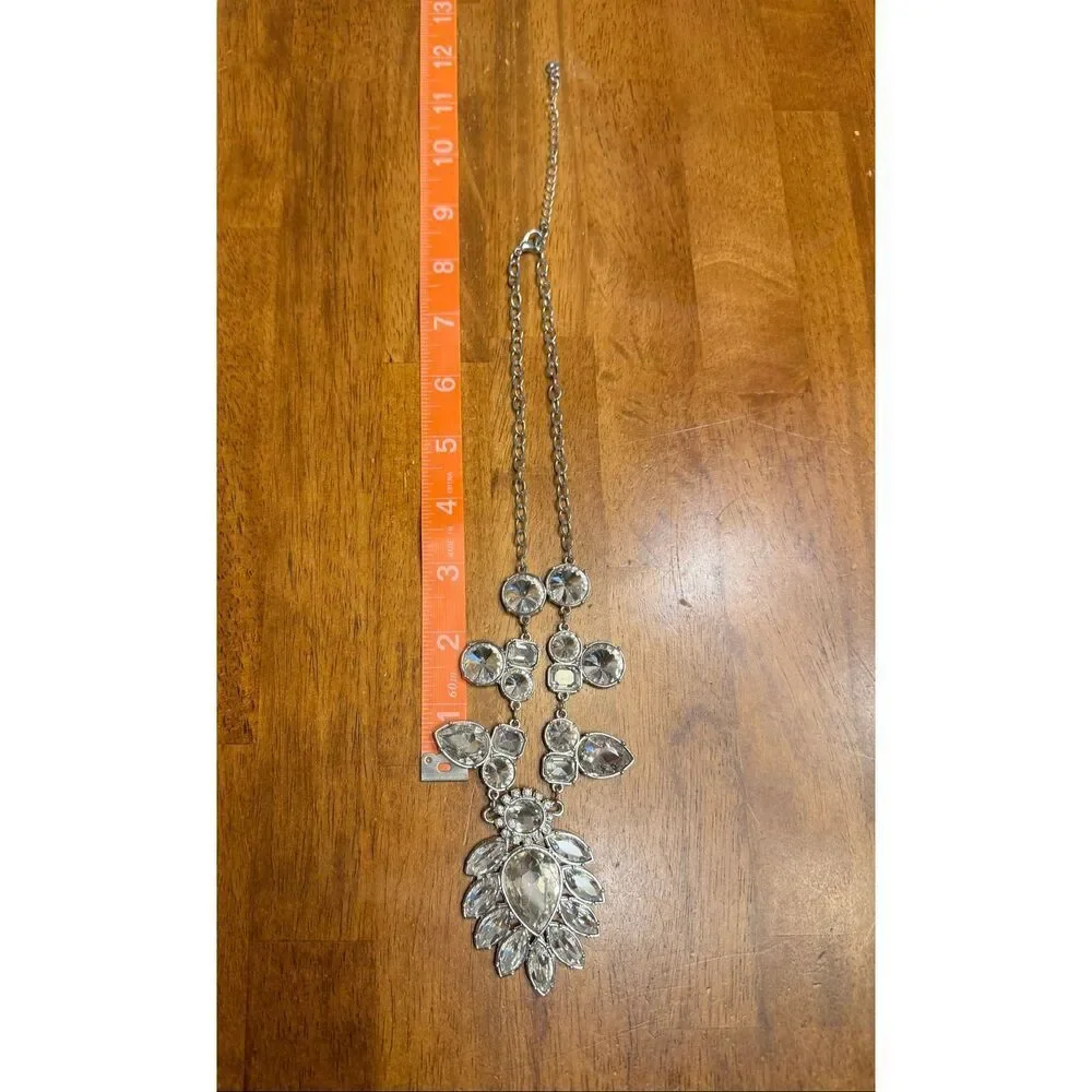 Nordstrom Jeweled Chunky Statement Necklace (7467)